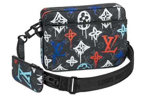 louis vuitton trio messenger lv graffiti multicolor|Louis Vuitton Trio Messenger LV Graffiti Multicolor .